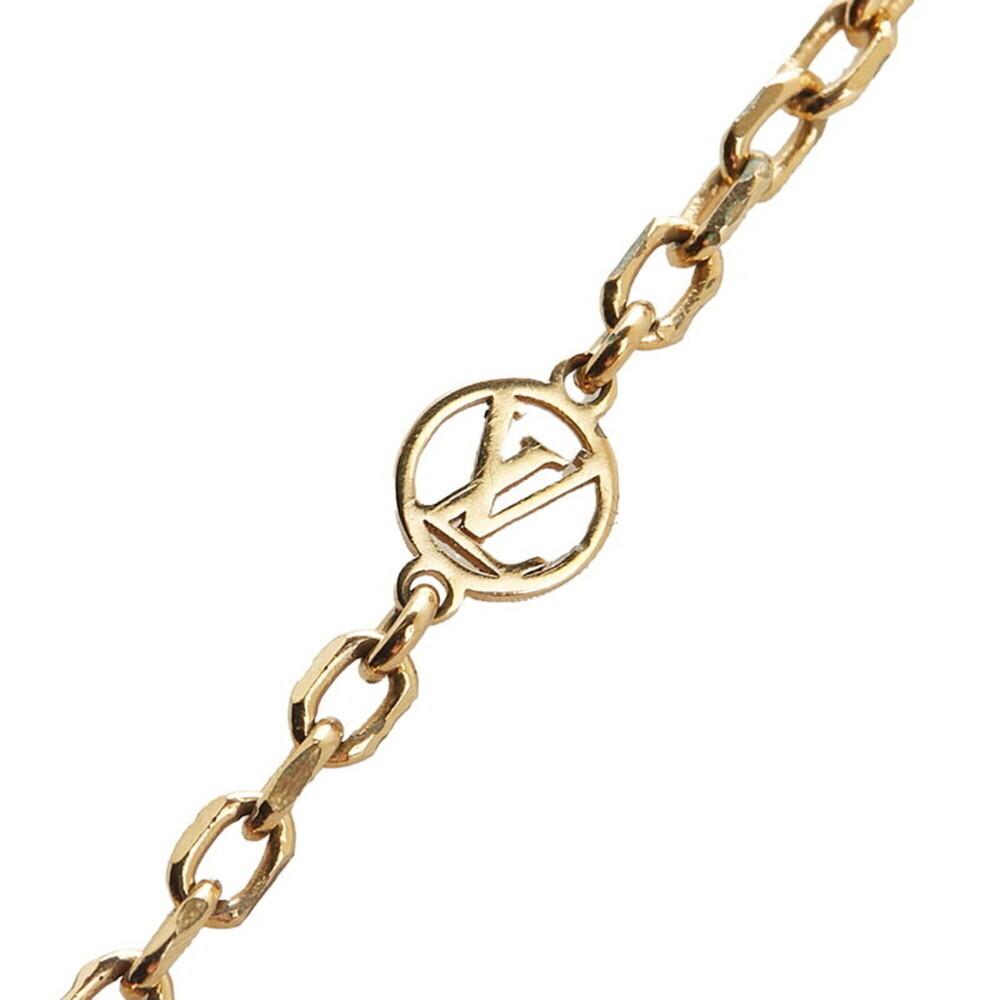 LOUIS VUITTON Gold Necklace - Picture 5 of 6